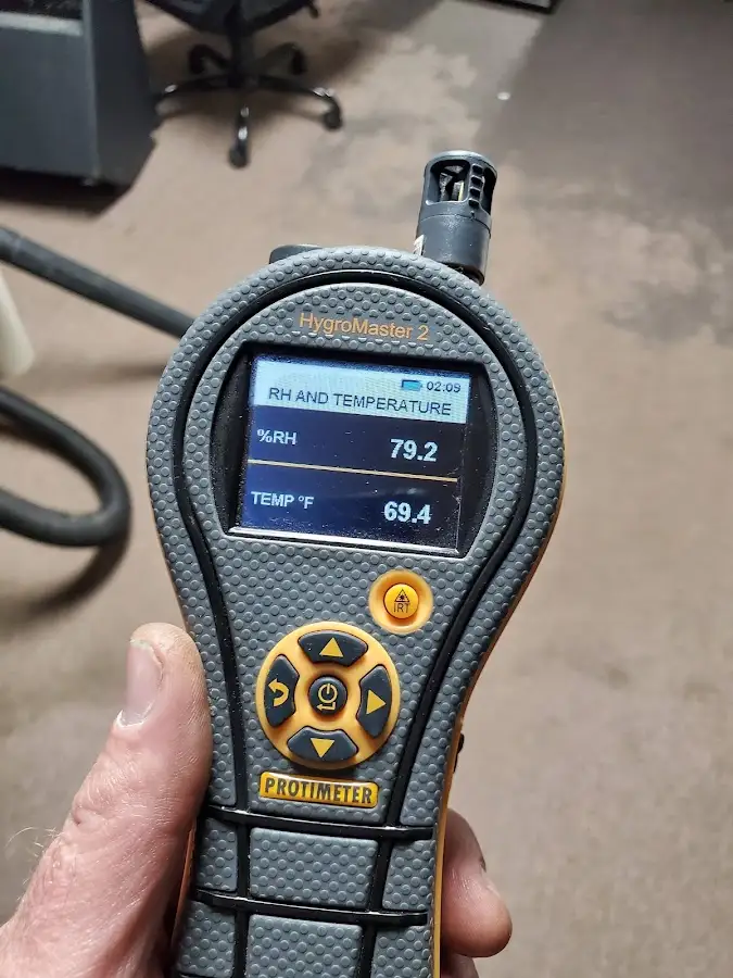 Moisture meter humidity assessment for Mold Remediation & Removal in Todd Creek